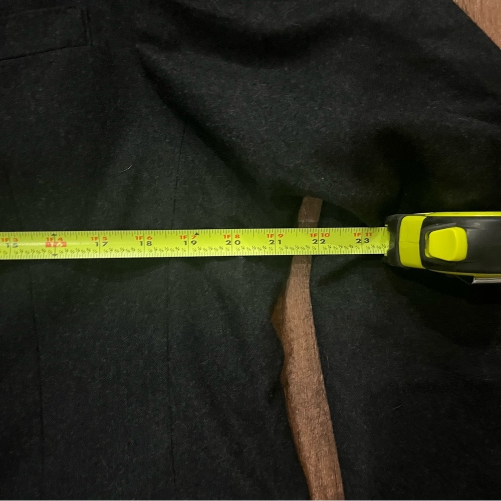 Burberry Vintage Charcoal Double Breasted Blazer - Picture 6 of 11